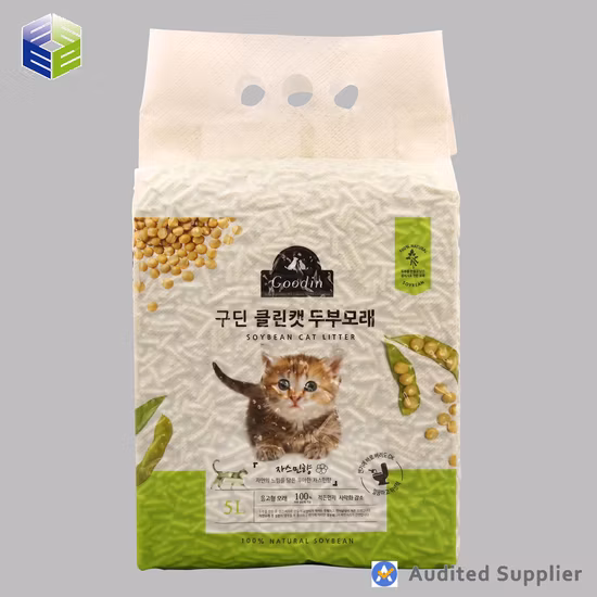 El nuevo producto de arena para gatos de tofu es más higiénico y limpio